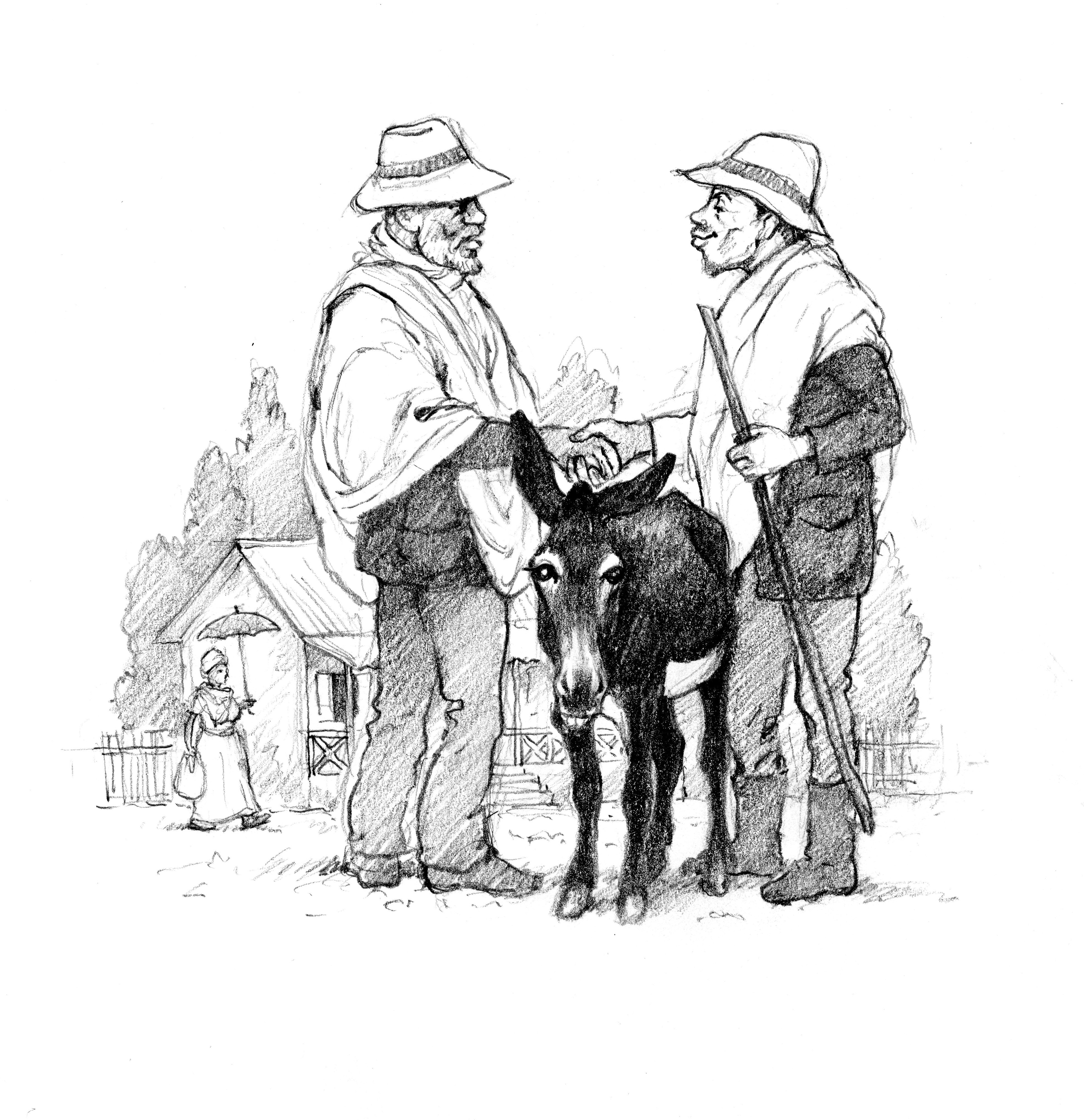 Illustration from “The Unwise Judge”