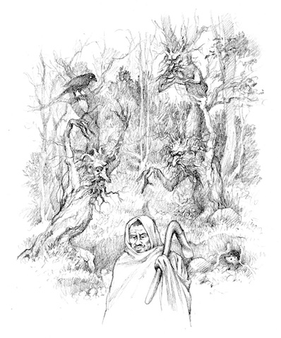 Illustration from “The Trees and the Axe”