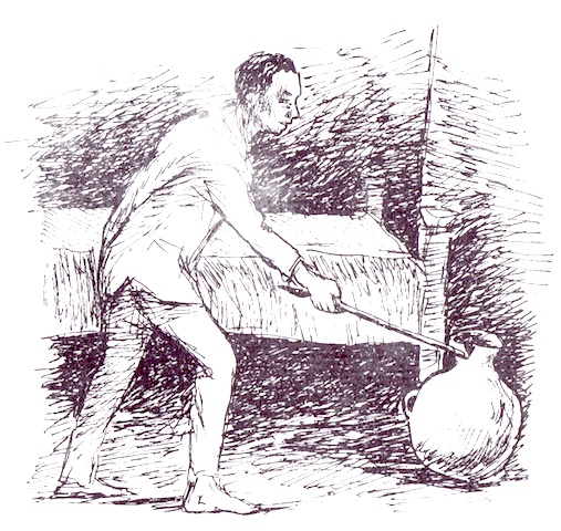 Illustration from “The Man with the Evil Eye”