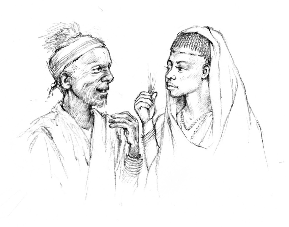 Illustration from “The Lion's Whiskers”