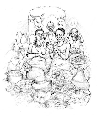 Illustration from “The Two Travellers”