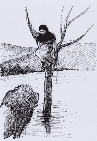 Illustration from “The Lion's Bride”