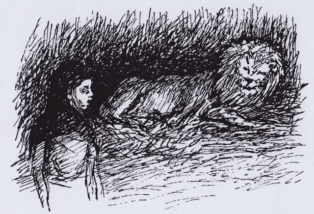 Illustration from “The Lion's Bride”