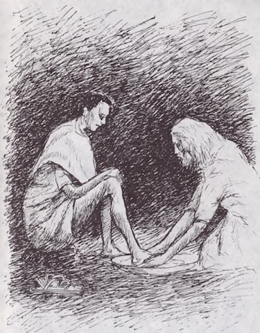 Illustration from “The Monks' Blessing”